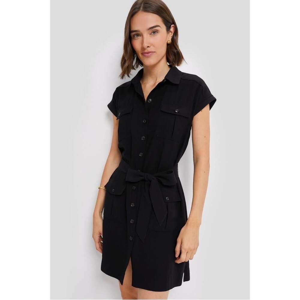 TUCKERNUCK Black Hugo Dress NWT XL